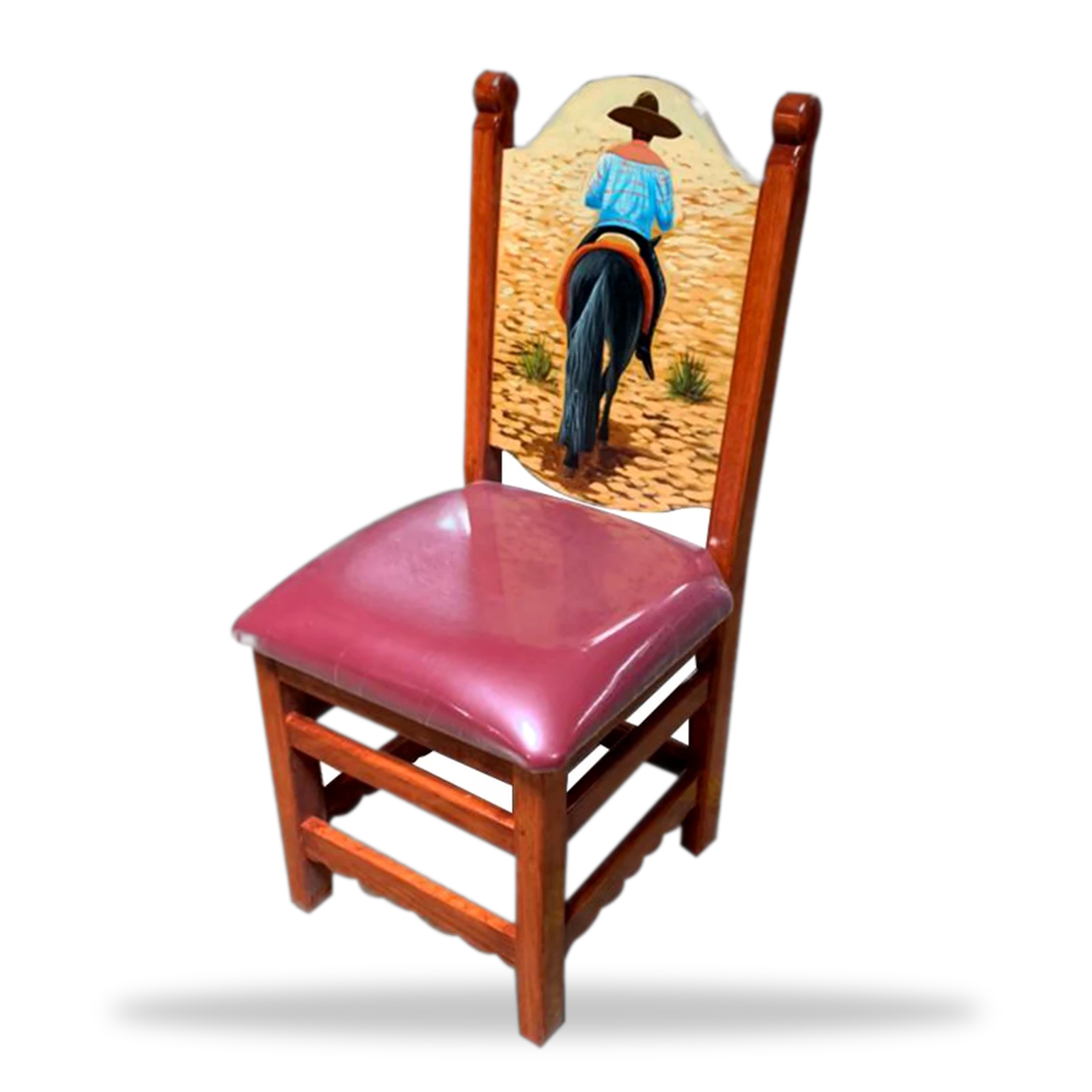 a caballo  - Sillas Pintadas