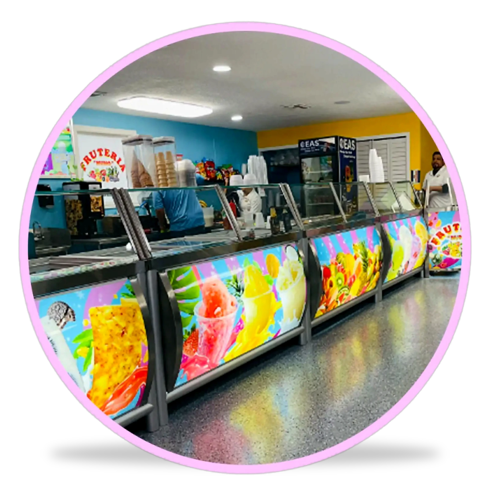 Barra de Publicidad luminosa - Complementos