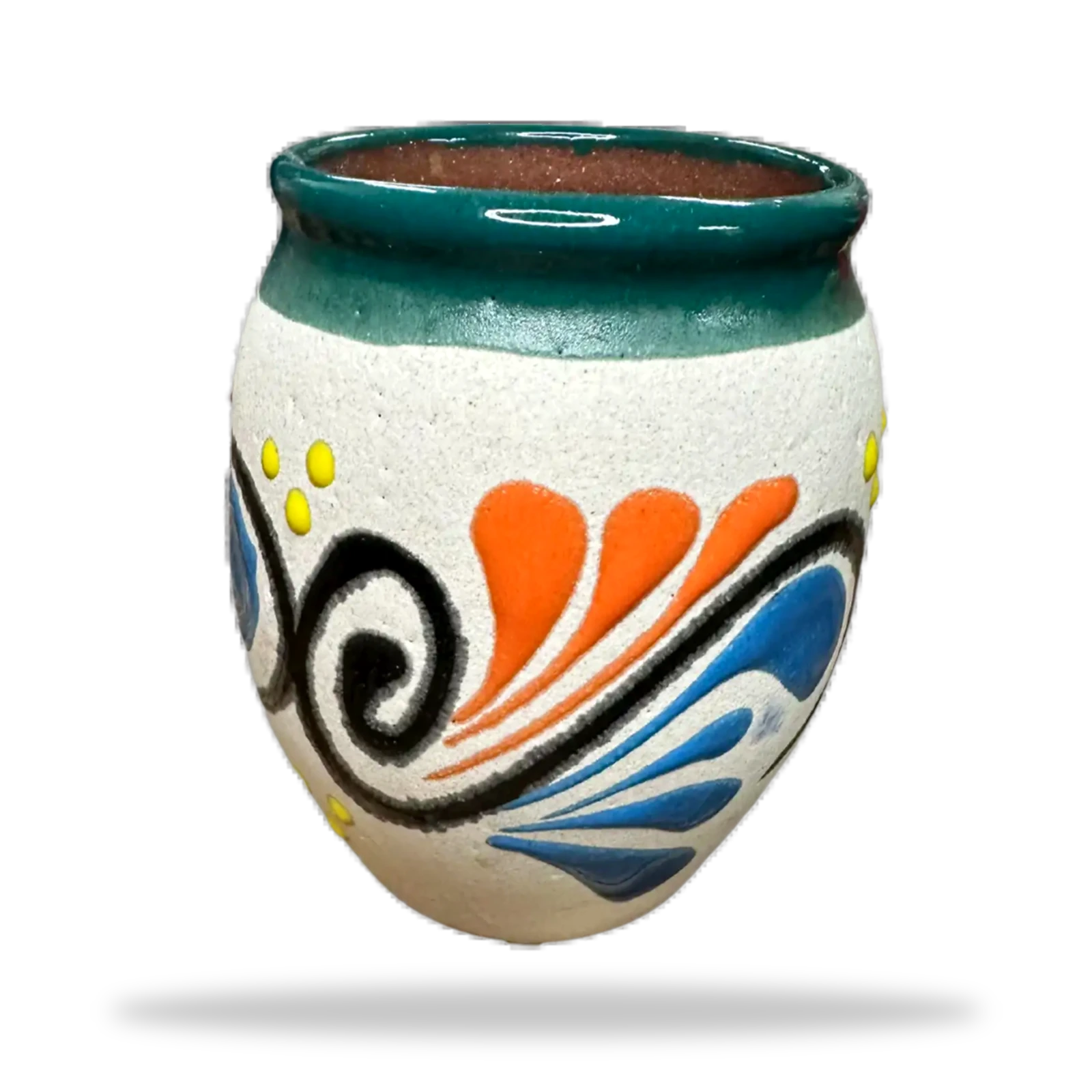 Cantarito Engobe y Espiga